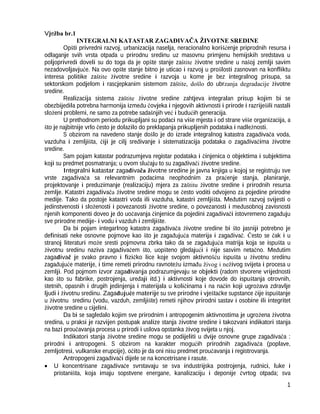 Zaštita životne sredine