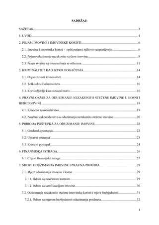 Oduzimanje nezakonito stečene imovine