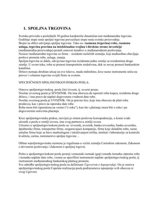 Spoljnotrgovinsko poslovanje-lekcije