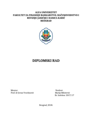 Uloga i značaj investicionog bankarstva