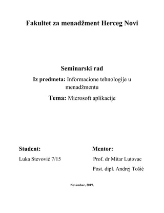 Microsoft aplikacije