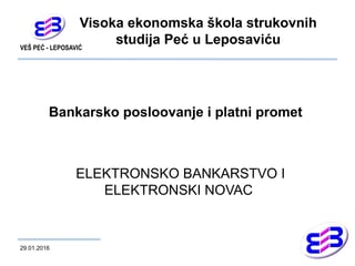 Elektronsko bankarstvo