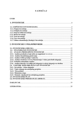 Investiranje u poljoprivredi