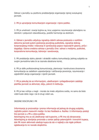 Odnosi sa javnošću