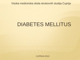Diabetes mellitus