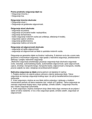 Modeli osiguranja imovine