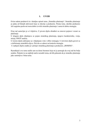 Strateško planiranje