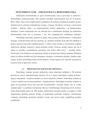 Strukturalna bioinformatika