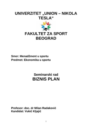 Biznis plan