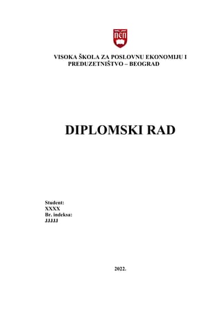 Finansijska tržišta, institucije i instrumenti