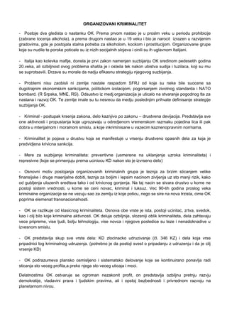 Organizovani kriminalitet