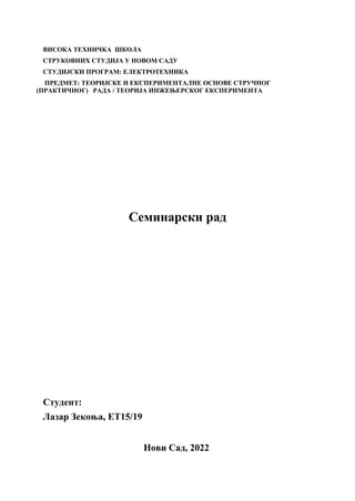 Održavanje elektromotornih pogona