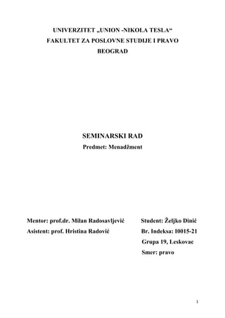 Upravljanje vremenom i kultura