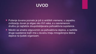 Zloupotreba uživanja duvana