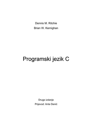 Programski jezik C