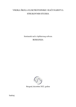 Romanija: geografske i turističke karakteristike
