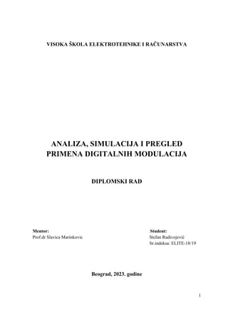 Digitalne modulacije