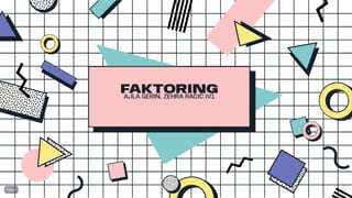 Faktoring: analiza bankarskog poslovanja i prednosti