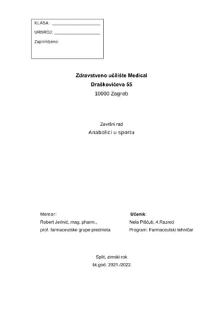 Anabolički steroidi