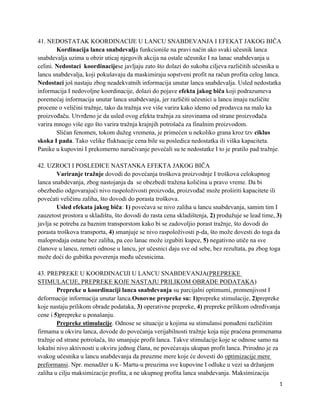 Strategijski menadžment logistike, II deo – skripte