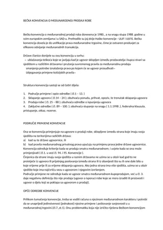 Bečka konvencija o međunarodnoj prodaji robe