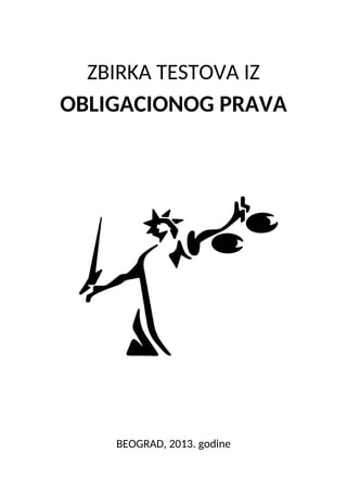 Zbirka testova iz obligacionog prava