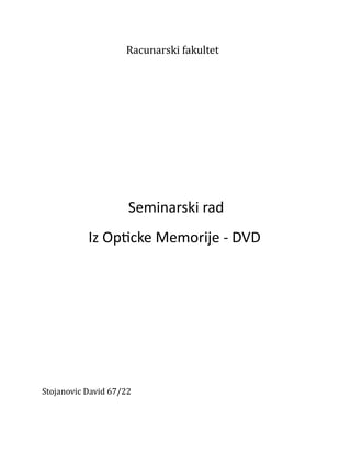 Optička memorija DVD