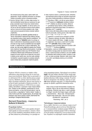 Sociologija / Kultura i identitet