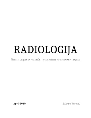 Radiologija skripte