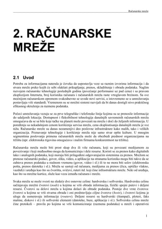 Računarske Mreze