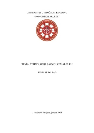 Tehnološki razvoj zemalja EU