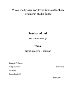 Etika i komunikacija