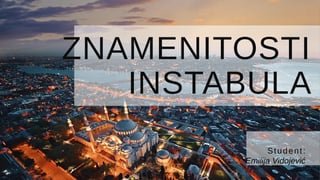 Znamenitosti Istanbula