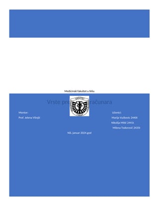 Vrste prenosivih računara