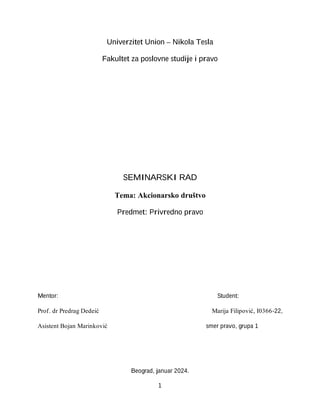 Akcionarsko društvo