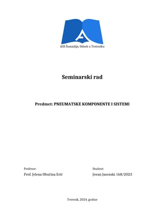 Pneumatske komponente i sistemi