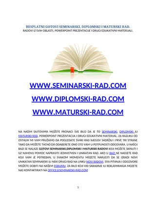 Srbija i investicije