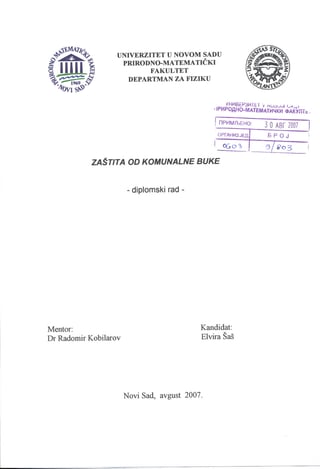 Zaštita od komunalne buke