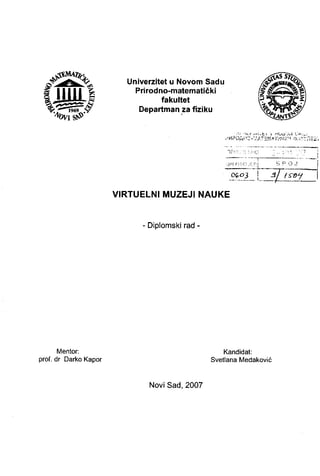 Virtuelni muzeji nauke