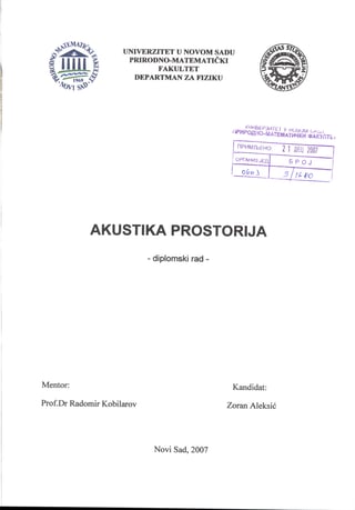 Akustika prostorija