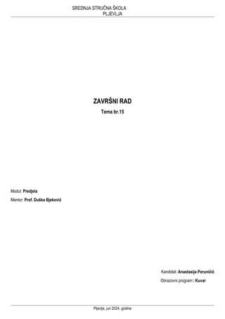 Topla predjela od tijesta