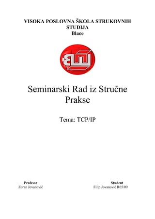 Tcp/ip: seminarski rad