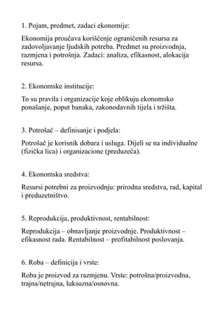 Preduzetnicka ekonomija