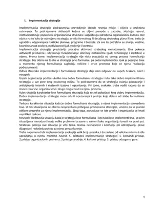 Strategijski menadžment – pitanja i odgovori