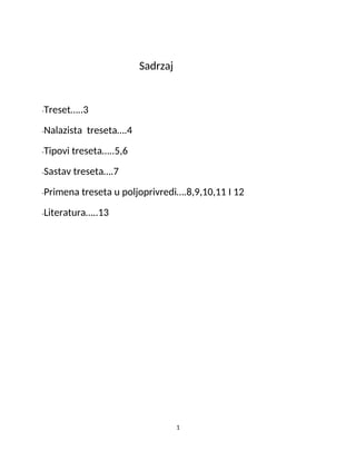 Primena treseta u poljoprivredi