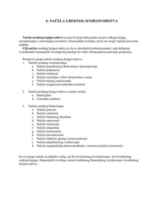 Načela urednog knjigovodstva, inventarisanja i bilansiranja