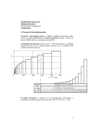 Mašinski materijali 1