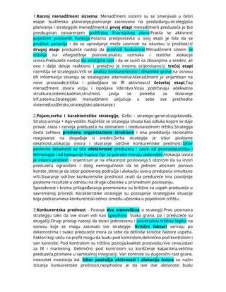 Strategijski menadžment