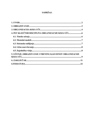 Organizacija koja uči