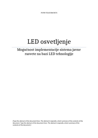 Led osvetljenje